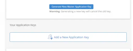 Application key