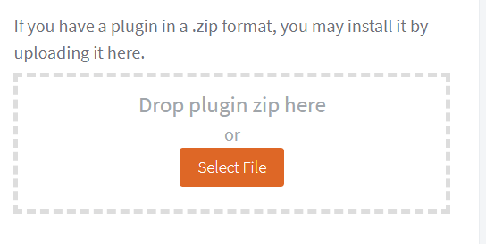 Drop plugin zip