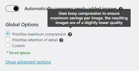Lossy compression