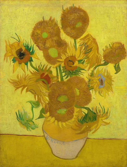 Vincent van gogh sunflowers vgm f458 scaled